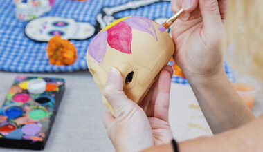 calaverita painting workshop at Velas Vallarta this summer vacations